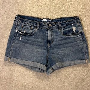 Old navy boyfriend fit denim shorts